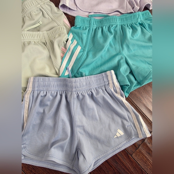 Adidas Youth Girls Soccer Track Mesh Shorts Sz Small (7-8) EUC Various Colors - Picture 5 of 11